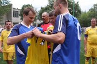 Андрій Ярмоленко взяв участь у відкритті нового футбольного поля в Чернігові