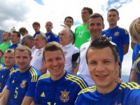 Як збірна України розважалася під час фотосесії