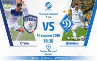 «Сталь» – «Динамо». Історія і факти
