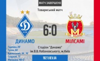«Динамо» результативно потренувалося на «Мілсамі»
