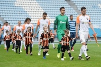 «Шахтар» замінив динамівську емблему своєю на стадіоні «Динамо»