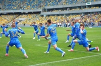 Тренування збірної України під дощем