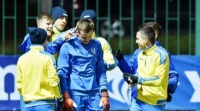 Збірна України провела перше тренування перед Словаччиною