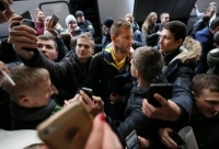 Збірна України: з автографами та селфі проблем не було 