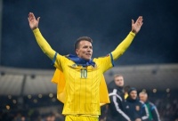 Збірна виходить вперед! Відео голу Коноплянки (Україна 2:1 Словаччина)