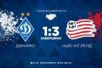 «Динамо» відкрило рахунок, не реалізувало пенальті та пропустило три голи від «Нью-Інгленд Революшн»