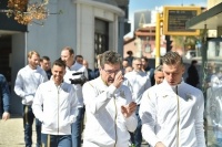 Останні новини з табору збірної України: прогулянка, знайомство з полем та вибір Шевченка