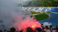 Знесли ворота стадіону. Як фанати «Динамо» привітали Луческу з першою перемогою 