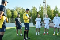 Збірна України провела перше тренування в Харкові