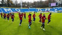 «Барселона» провела тренування на стадіоні імені Лобановського