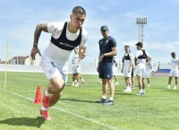 Дневник сборной Украины: первая тренировка, обращение Шевченко к игрокам и слова Попова с Трубиным