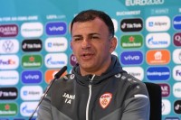 Тренер збірної Північної Македонії: «Після перерви ми показали, чому приїхали на Євро»