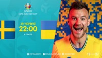 Швеція – Україна: стартові склади та текстова трансляція