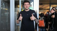 Селезнев тренируется в киевском Ботаническом саду