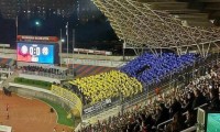 Фанати «Динамо» Загреб яскраво підтримали Україну у матчі з «Хайдуком»