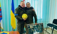 Володар «Золотого м'яча» Бєланов зустрівся із захисниками України в Одесі