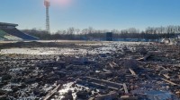 У Чернігові мародери обікрали розбомблений стадіон «Десни»