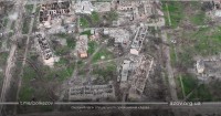 «Бог дивиться на місто Марії згори». «Азов» показав фото зруйнованого війною Маріуполя