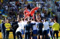 Андрій Пятов: «Момент із Забарним? Ми з ним домовились»
