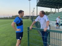Петраков відвідав тренування «Динамо» перед матчем зі «Штурмом»