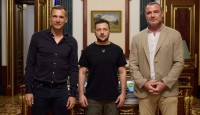 Шевченко презентував Зеленському новий проект у колаборації з голівудським актором – все заради України