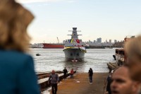 У Туреччині спустили на воду корвет ВМС ЗСУ «Гетьман Іван Мазепа» 