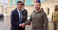 Прем’єр Британії у Києві пообіцяв посилити ППО України