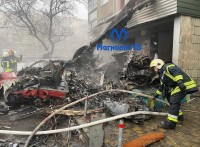 У Броварах біля дитсадка упав гвинтокрил: 5 постраждалих
