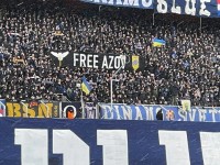 Хорватські фанати підтримали полонених бійців полку «Азов»