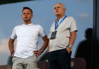 Флорін Чернат відвідав матч «Динамо» — «Аріс»