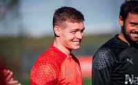 Віктор Циганков у хорошому настрої готується до гри з «Атлетіком»