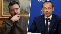 Президент УЄФА Чеферін поспілкувався з Зеленським та побажав збірній України успіху в плей-оф відбору на Євро-2024