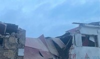 Під час ранкової ракетної атаки на Київ постраждала база друголігового «Локомотива»