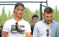 Як Шевченко зустрівся з Роналду на мегафайті Усик – Ф'юрі в Ер-Ріяді