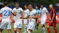 Дебютний гол Брагару й асист Піхальонка у відеоогляді секретного матчу «Динамо» - «Інгулець»