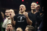 «Наш чемпіон». «Полісся» привітало Усика з перемогою над Ф'юрі