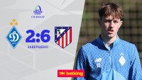 «Динамо» зазнало принизливої поразки від «Атлетіко» та покинуло юнацьку ЛЧ – Суркіс пропустив 6 м'ячів