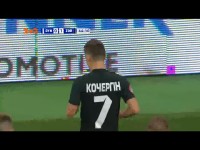 Динамо - Заря - 0:1. Гол: Кочергин (65')