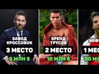 Кто богаче Роналду и Месси в 30 раз? Футбольный топ