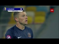 Днепр-1 - Динамо - 1:1. Автогол: Адамюк (34')